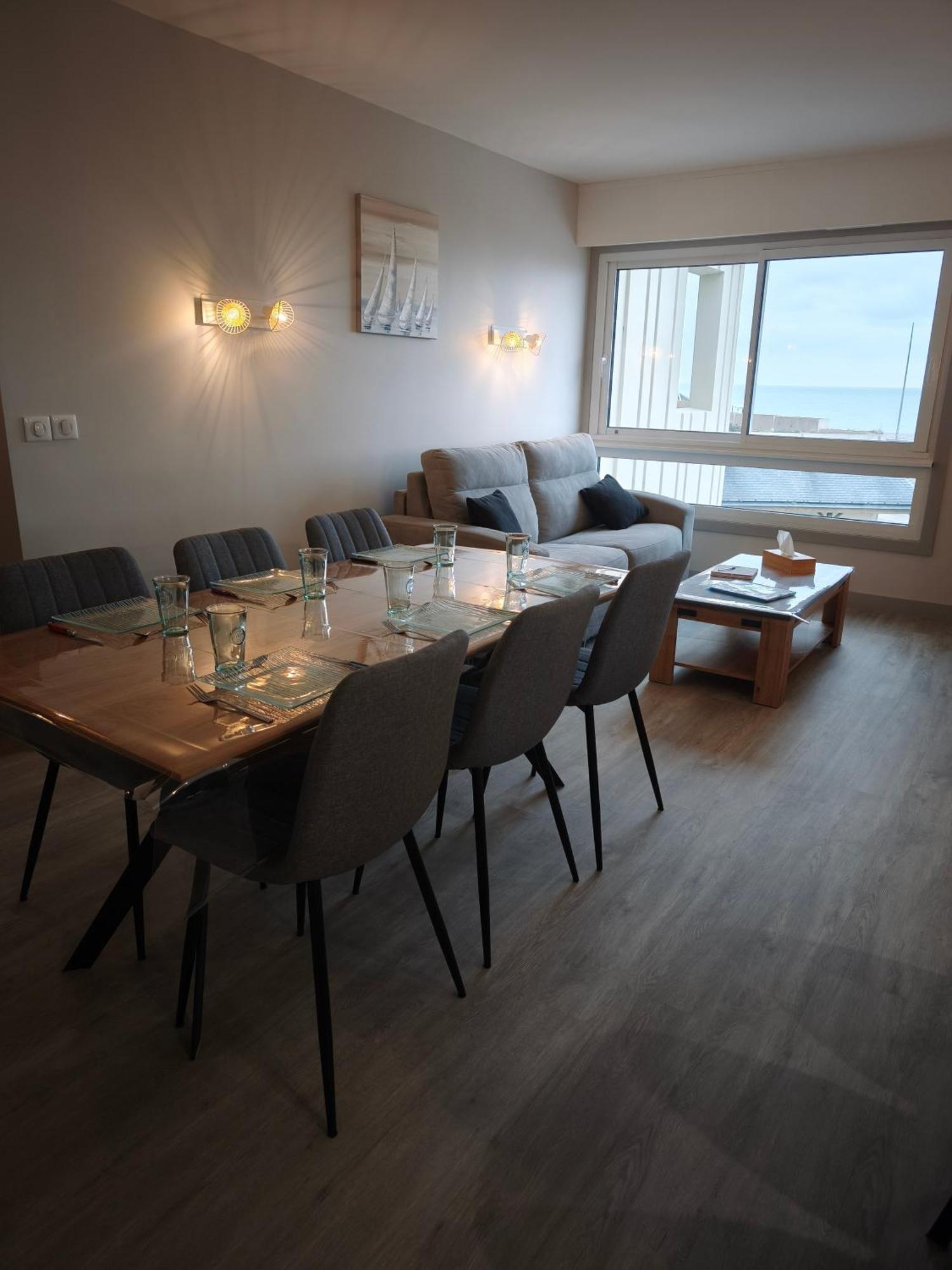 Appartement rénové avec vue sur mer à Fécamp ! Esterno foto
